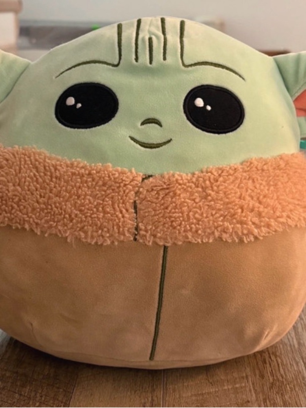 Star Wars Plush Baby Yoda in Green with Tan Coat